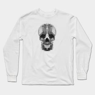 Watercolor skull Long Sleeve T-Shirt